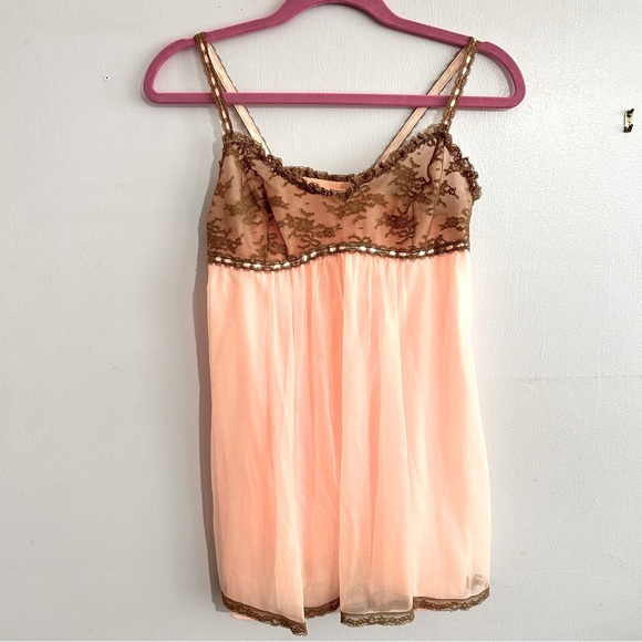 Vintage 60’s Van Raalte Baby Doll Neglige Set Petite - Picture 2 of 8